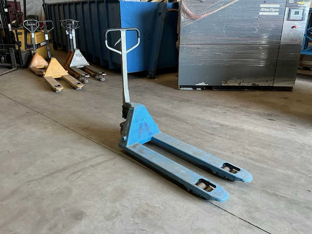 2011 hanseliffer bf-02 hand hydraulische palletwagen - afbeelding 2 van  6