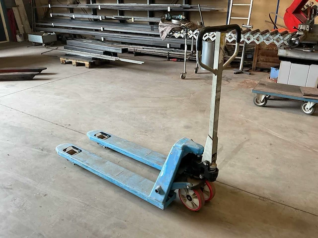 2011 hanseliffer bf-02 hand hydraulische palletwagen - afbeelding 3 van  6