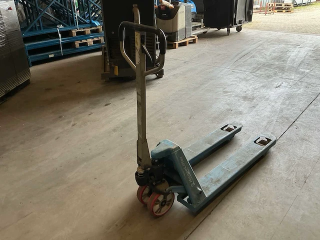 2011 hanseliffer bf-02 hand hydraulische palletwagen - afbeelding 4 van  6