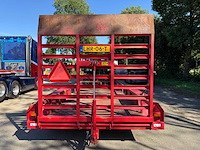 2011 harcon kow 7000 oprij aanhangwagen 7 ton lhr-06-t - afbeelding 6 van  8