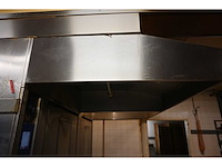 2011 hein stoneroll rvs bakkerij oven met rvs wasemkap (2x) - afbeelding 3 van  12
