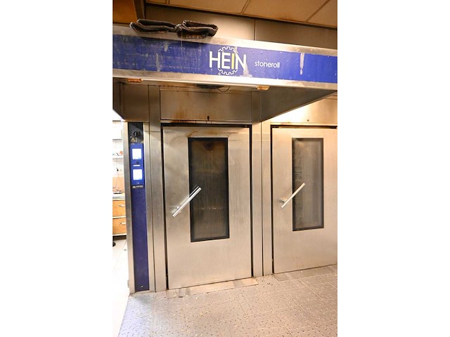 2011 hein stoneroll rvs bakkerij oven met rvs wasemkap (2x) - afbeelding 6 van  12