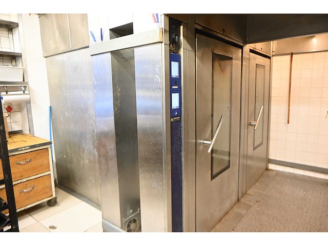 2011 hein stoneroll rvs bakkerij oven met rvs wasemkap (2x) - afbeelding 10 van  12