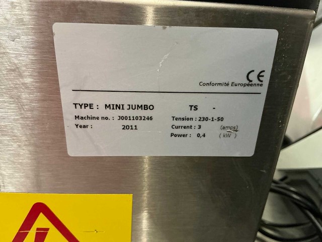 2011 henkelman minijumbo vacuum seal apparaat - afbeelding 7 van  7