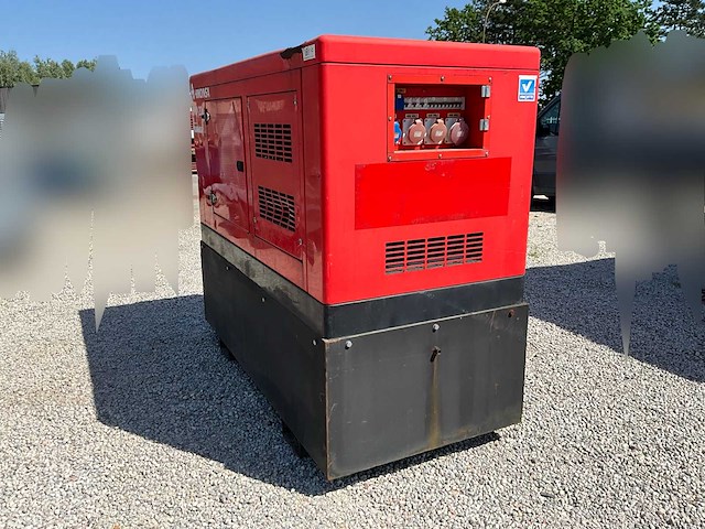 2011 himoinsa hyw 20 stroomgenerator 20kva- geluidgedempt - diesel - afbeelding 17 van  20
