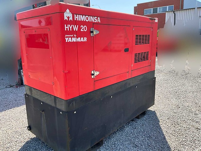 2011 himoinsa hyw 20 stroomgenerator 20kva- geluidgedempt - diesel - afbeelding 14 van  19