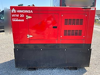 2011 himoinsa hyw 20 stroomgenerator 20kva- geluidgedempt - diesel - afbeelding 15 van  19