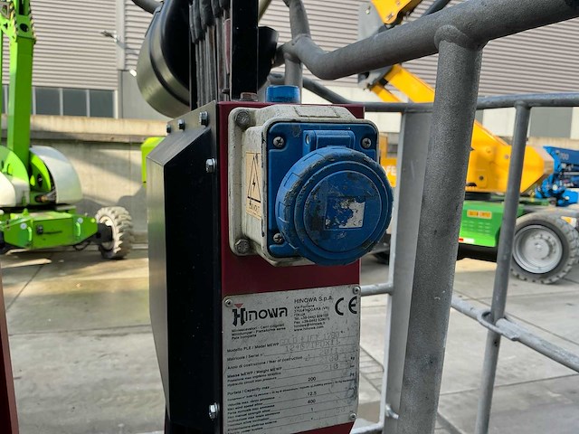 2011 hinowa goldlift 1780 spinhoogwerker - afbeelding 4 van  17