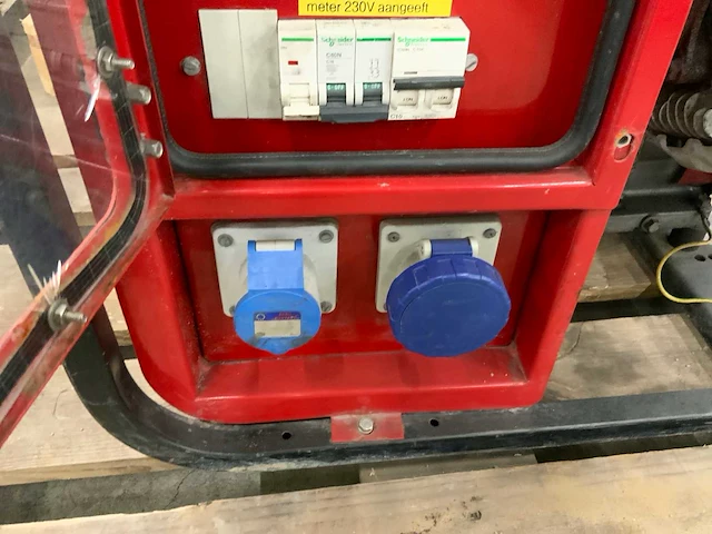 2011 honda g5000h 4,1 kva benzine aggregaat - afbeelding 2 van  12