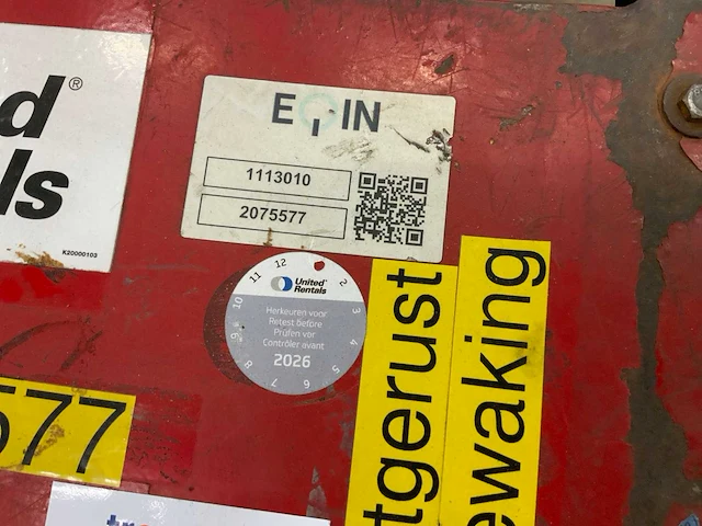 2011 honda g5000h 4,1 kva benzine aggregaat - afbeelding 3 van  12