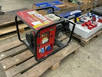 2011 honda g5000h 4,1 kva benzine aggregaat