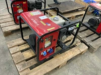 2011 honda g5000h 4,1 kva benzine aggregaat