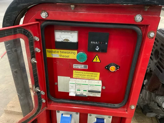 2011 honda g5000h 4,1 kva benzine aggregaat - afbeelding 4 van  8