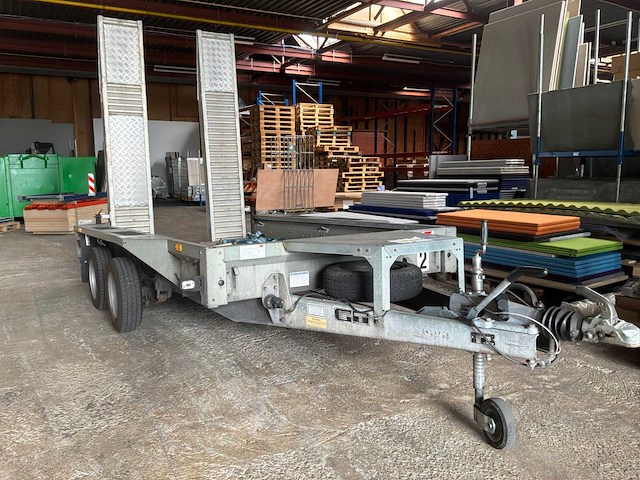 2011 ifor williams trailers gx6 machine transporter aanhangwagen - afbeelding 1 van  7