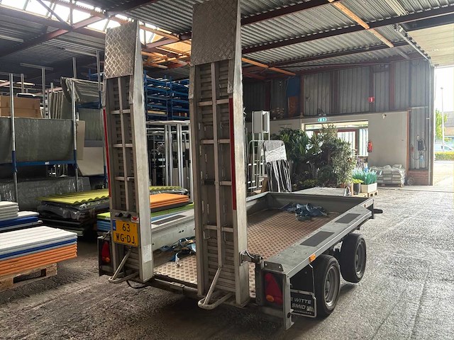 2011 ifor williams trailers gx6 machine transporter aanhangwagen - afbeelding 4 van  7