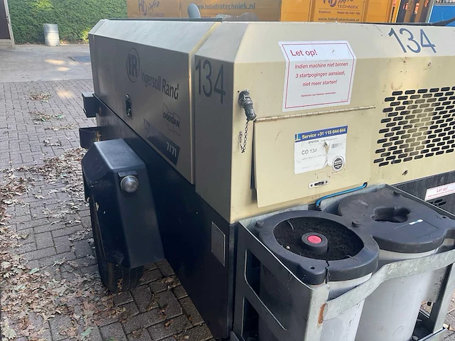 2011 ingersoll rand doosan 7/71 luchtcompressor - afbeelding 14 van  14