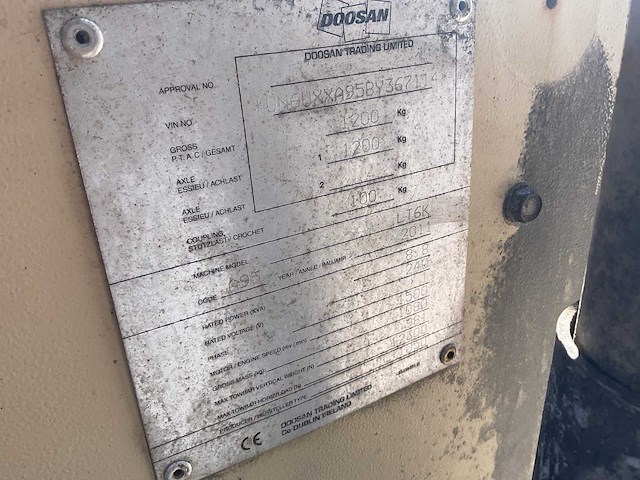 2011 ingersoll rand lt6 k bouwlamp - afbeelding 8 van  8