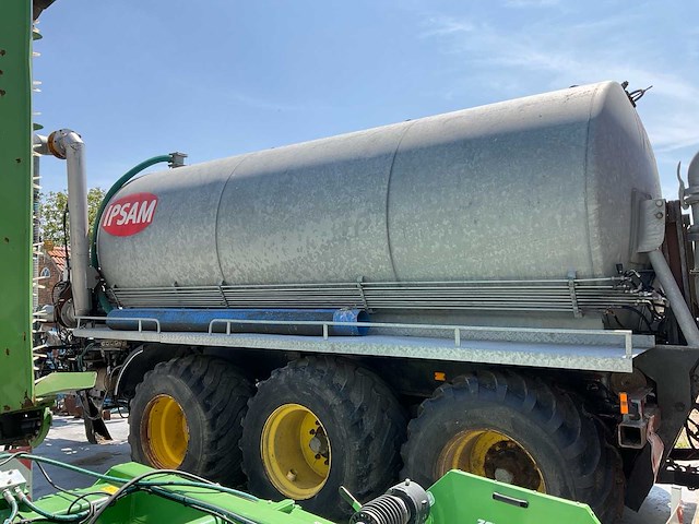 2011 ipsam 18 m3 mesttank haakarm opbouw - afbeelding 23 van  39