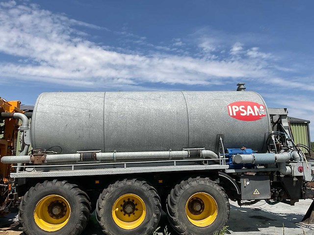 2011 ipsam 18 m3 mesttank haakarm opbouw - afbeelding 38 van  39