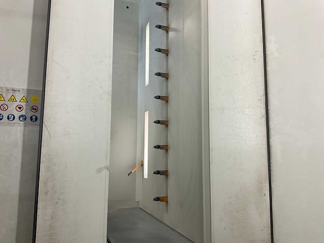 2011 itw gema opticenter / optiflex a3 as05 poedercoat installatie - afbeelding 4 van  44