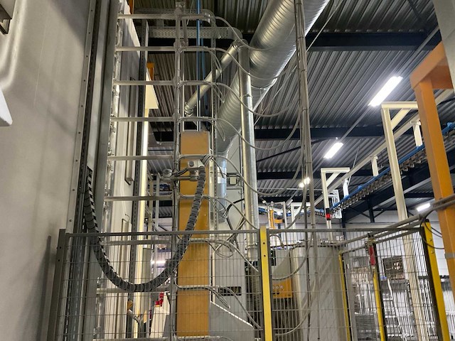 2011 itw gema opticenter / optiflex a3 as05 poedercoat installatie - afbeelding 6 van  44