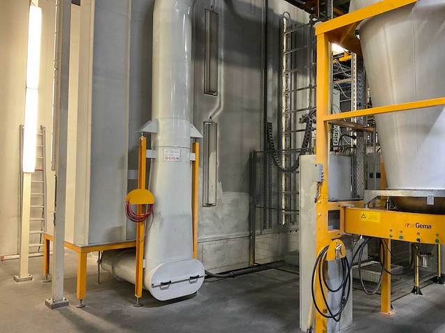 2011 itw gema opticenter / optiflex a3 as05 poedercoat installatie - afbeelding 20 van  44