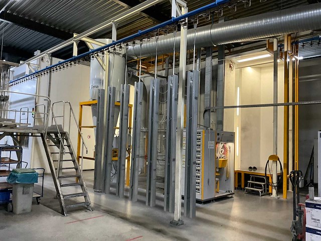 2011 itw gema opticenter / optiflex a3 as05 poedercoat installatie - afbeelding 12 van  44