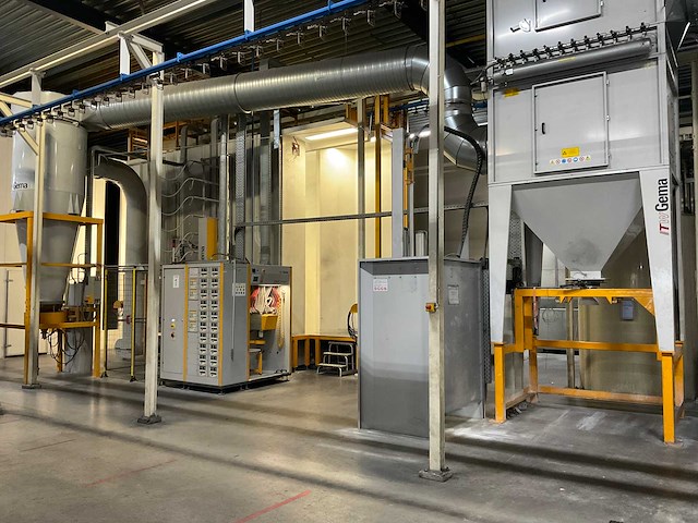 2011 itw gema opticenter / optiflex a3 as05 poedercoat installatie - afbeelding 34 van  44