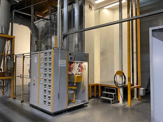 2011 itw gema opticenter / optiflex a3 as05 poedercoat installatie - afbeelding 40 van  44