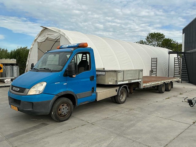 2011 iveco daily 40c18300 + veldhuizen dieplader - afbeelding 23 van  49