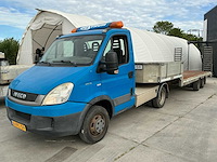 2011 iveco daily 40c18300 + veldhuizen dieplader - afbeelding 1 van  49