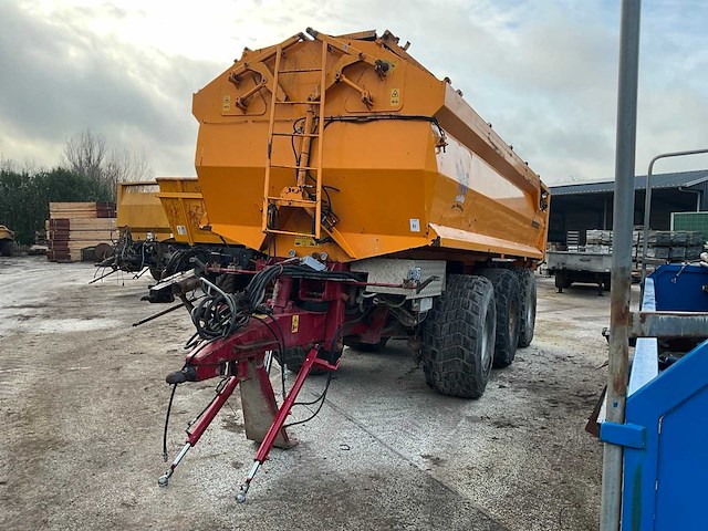 2011 jan veenhuis jv3 dumper aanhanger - afbeelding 8 van  15