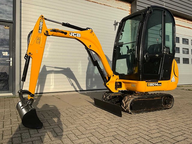 2011 jcb 8014 cts minigraafmachine - afbeelding 1 van  15