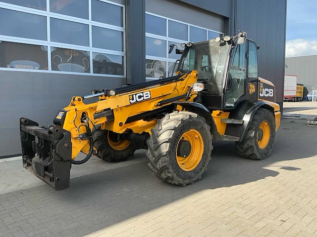 2011 jcb tms310s agri telescopische wiellader shovel - afbeelding 1 van  38