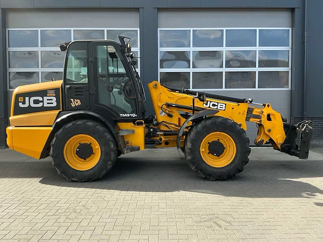 2011 jcb tms310s agri telescopische wiellader shovel - afbeelding 34 van  38