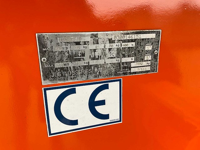 2011 jlg 1350sjp hoogwerker - afbeelding 14 van  25