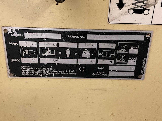 2011 jlg 3246es hoogwerker - afbeelding 5 van  11