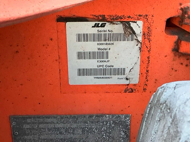 2011 jlg e300apj hoogwerker defect - afbeelding 7 van  32