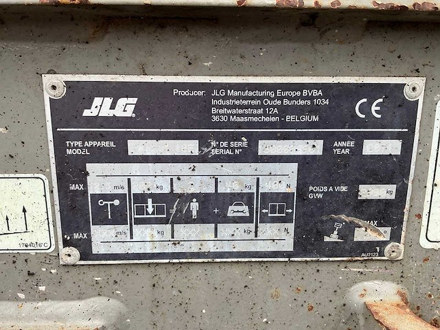 2011 jlg toecan 10e hoogwerker - afbeelding 17 van  24