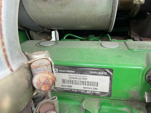 2011 john deere 5080m 4wd tractor – 377,7 originele uren - afbeelding 18 van  19
