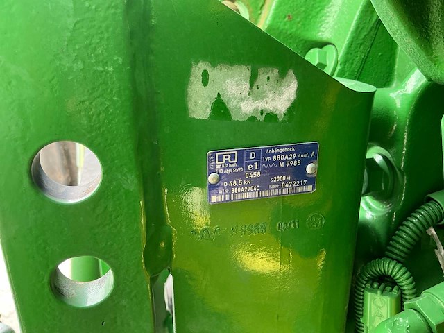 2011 john deere 5080m 4wd tractor – 377,7 originele uren - afbeelding 19 van  45