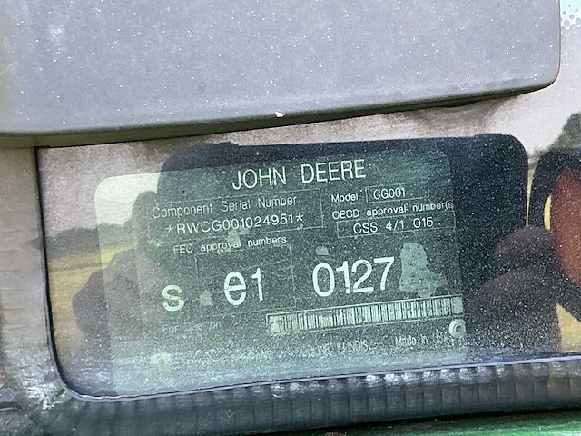 2011 john deere 7730 vierwielaangedreven landbouwtractor - afbeelding 7 van  28