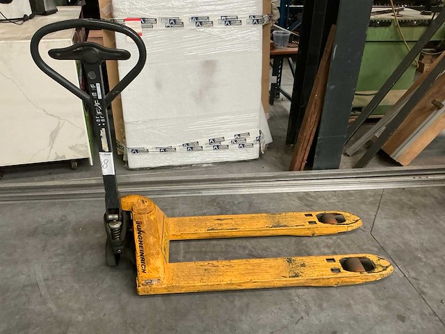 2011 jungheinrich am22 hand hydraulische palletwagen - afbeelding 1 van  9