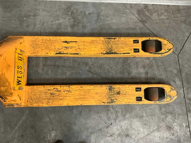 2011 jungheinrich am22 hand hydraulische palletwagen - afbeelding 3 van  9