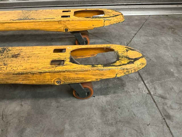 2011 jungheinrich am22 hand hydraulische palletwagen - afbeelding 8 van  9