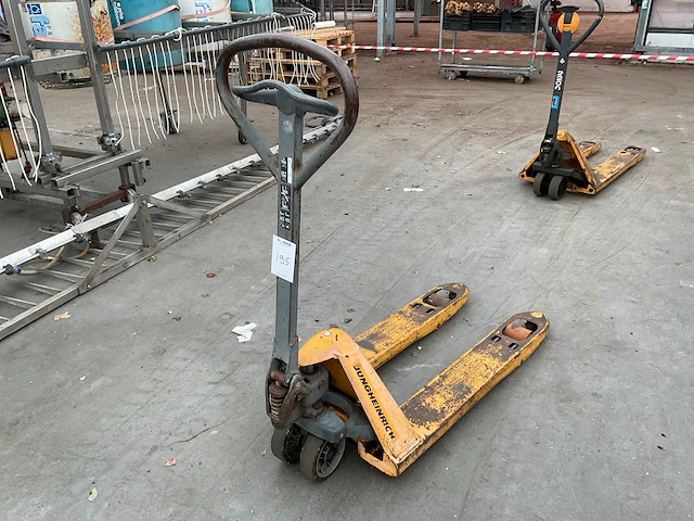 2011 jungheinrich am22 hand hydraulische palletwagen - afbeelding 2 van  6