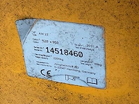 2011 jungheinrich am22 hand hydraulische palletwagen - afbeelding 6 van  6