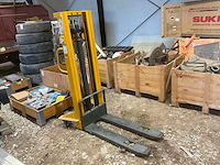 2011 jungheinrich sdj1025 hand hydraulische palletwagen - afbeelding 1 van  5