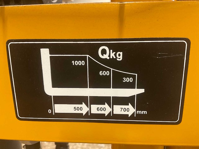 2011 jungheinrich sdj1025 hand hydraulische palletwagen - afbeelding 5 van  5