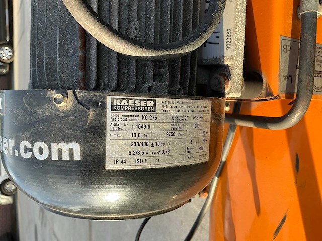 2011 kaeser kc275 hogedrukcompressor - afbeelding 4 van  6